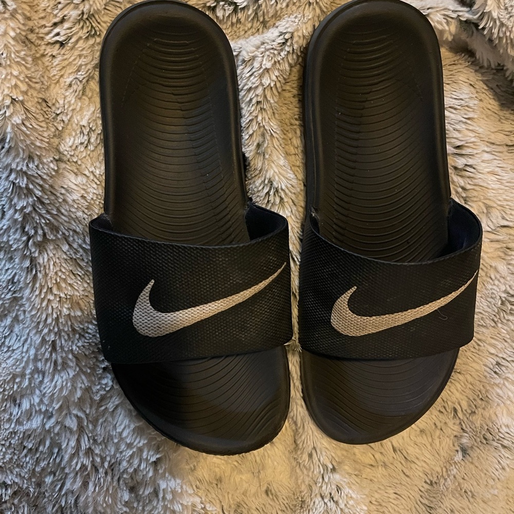 Nike Black Slide Sandals